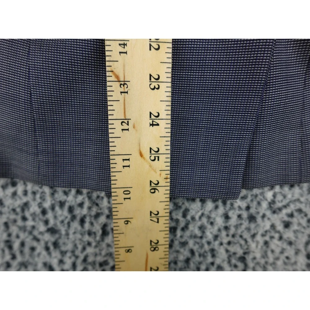 HUGO BOSS Blazer Womens 10 Purple Asymmetrical Single Button Career Blazer‎